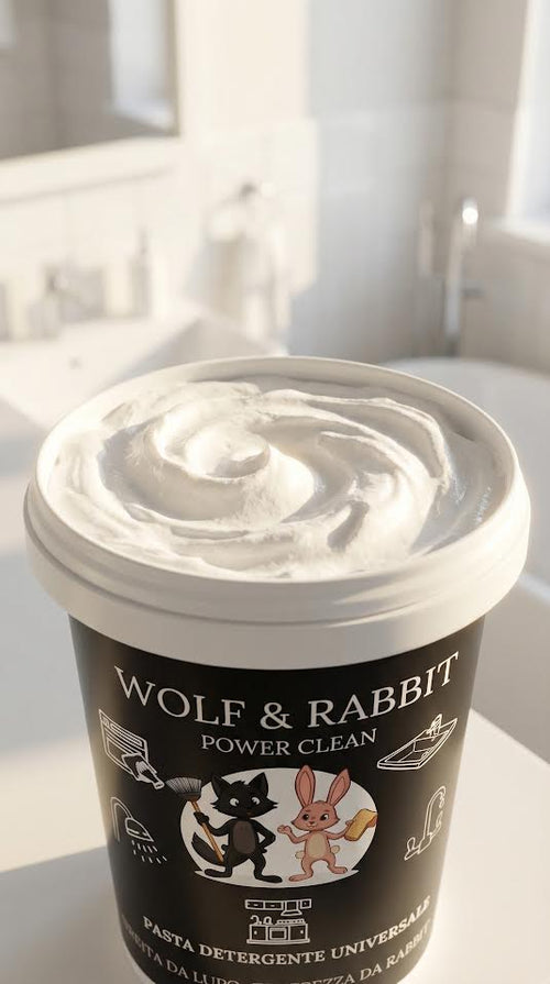 KIT PULIZIA WOLF & RABBIT POWER CLEAN , PAST DETERGENTE MULTIUSO